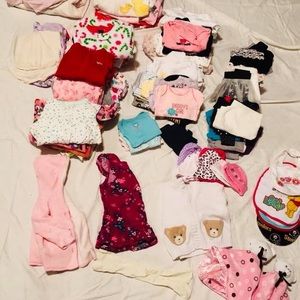 Huge lot of GIRLS winter NewBorn-6 mo clothes